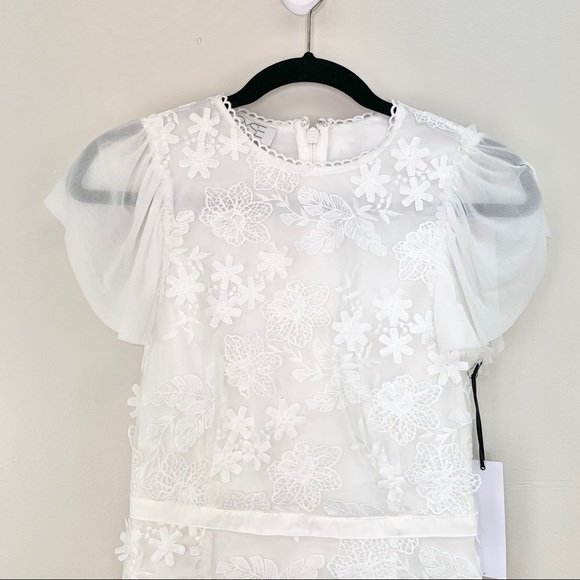 Ryse The Label Ivy White Ruffled Mini Dress - Picture 5 of 16